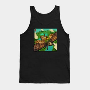 moth rider frog Tank Top